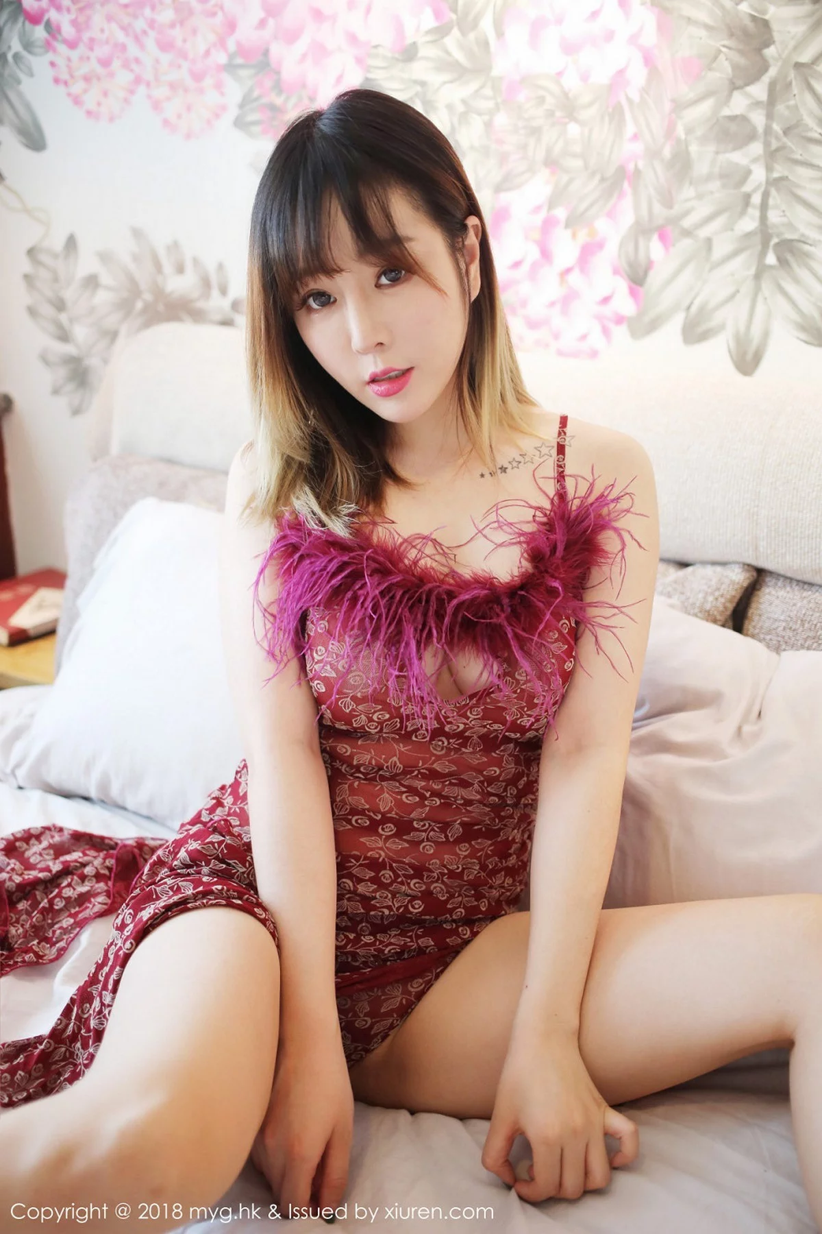 Xrmnw.Com[MyGirl美媛馆]Vol.309_女神王雨纯私房情趣内衣露豪乳心型遮点极致诱惑写真41P