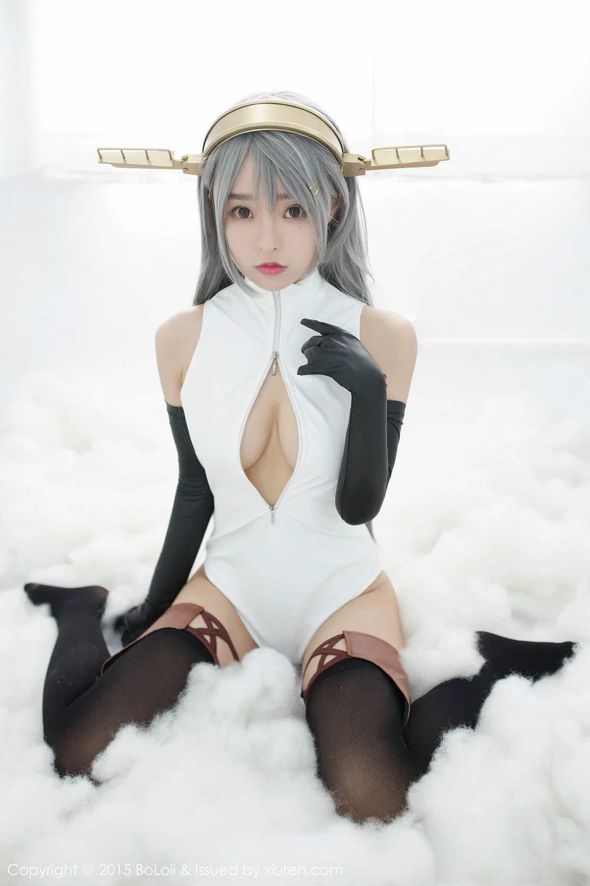 Xrmnw.Com[BoLoli波萝社]Vol.034_嫩模柳侑绮COSPLAY开胸泳衣版性感写真70P