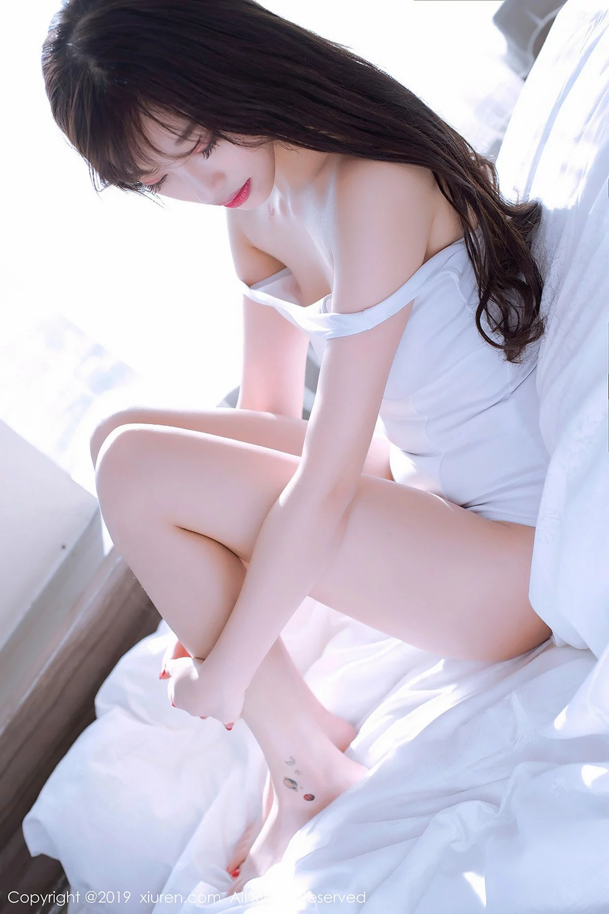 Xrmnw.Com[XiuRen秀人网]No.1334_女神杨晨晨sugar私房学生体操服+白色连体泳衣性感写真45P