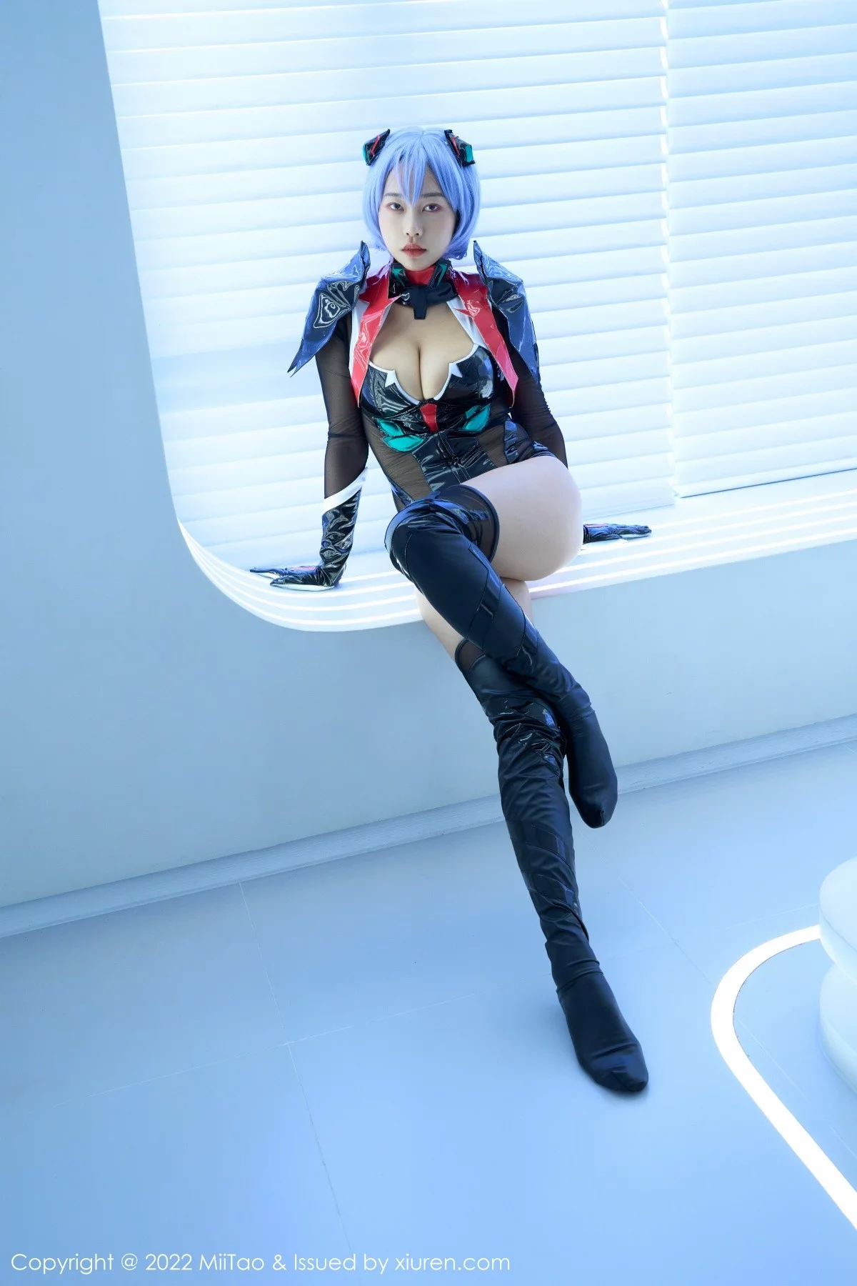 Xrmnw.Com[MiiTao蜜桃社]Vol.148_新人模特梦乃Mandy私房Cosplay主题低胸连体衣秀豪乳诱惑写真73P